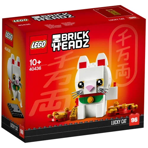 Конструктор LEGO BrickHeadz Кот удачи 40436