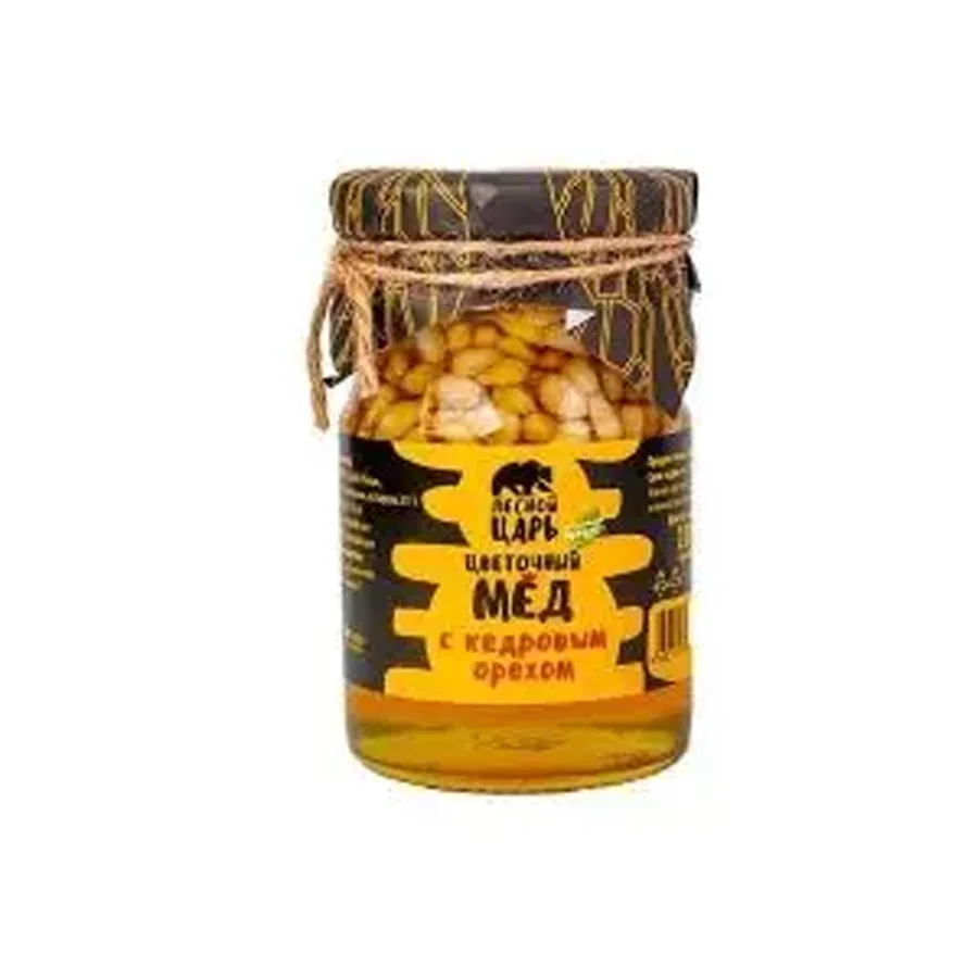Ядра кедровых орешков с мёдом 210гр / Лесной Царь