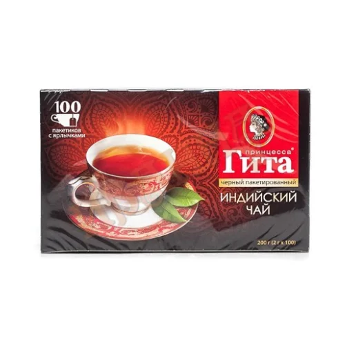 Princess Gita Black Indian Tea used 100p*2g