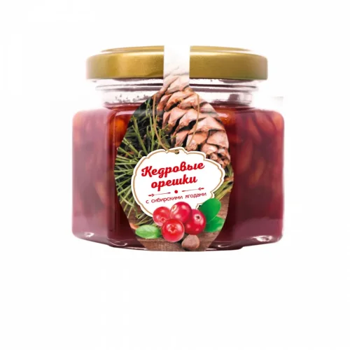 Pine nuts with Siberian berries 140 g I would eat myself
