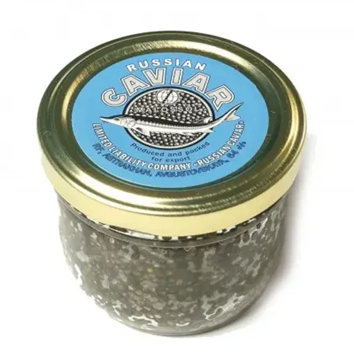 Caviar grainy sturgeon fish