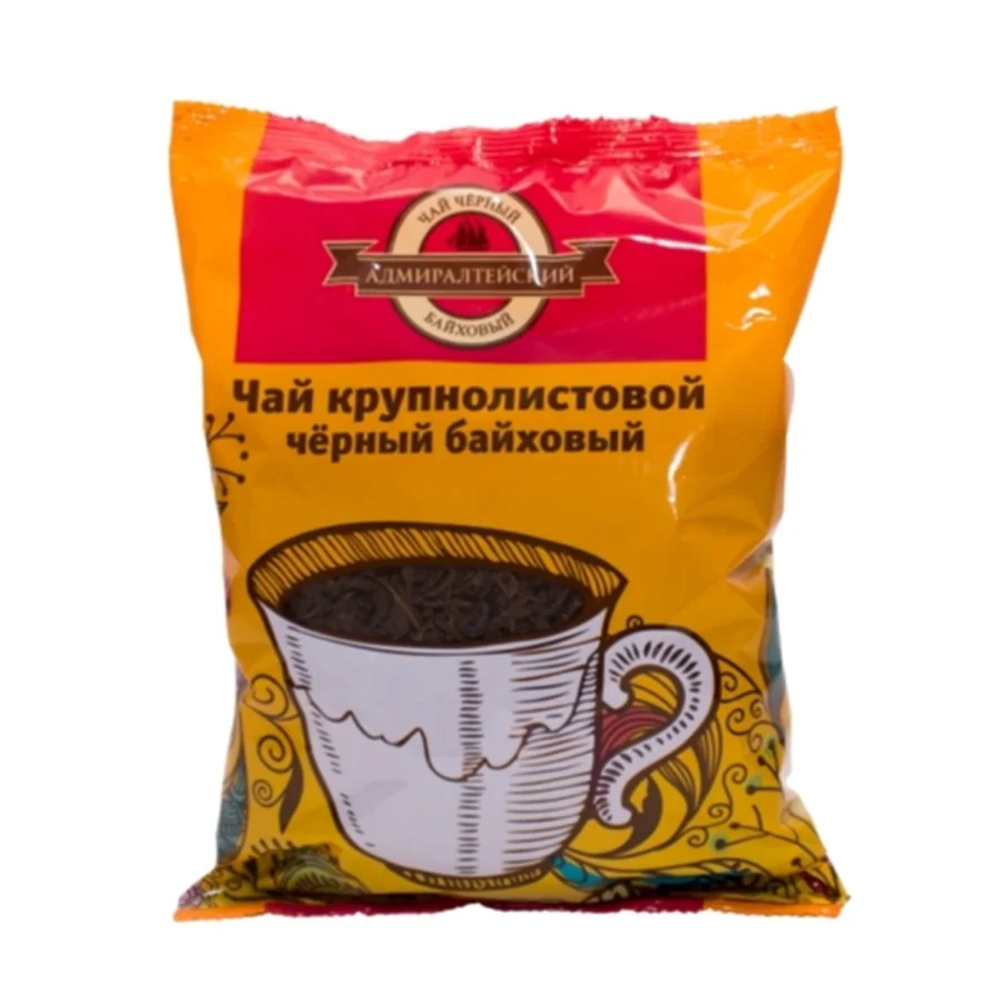 "Адмиралтейский" чай черный  крупнолистовой 