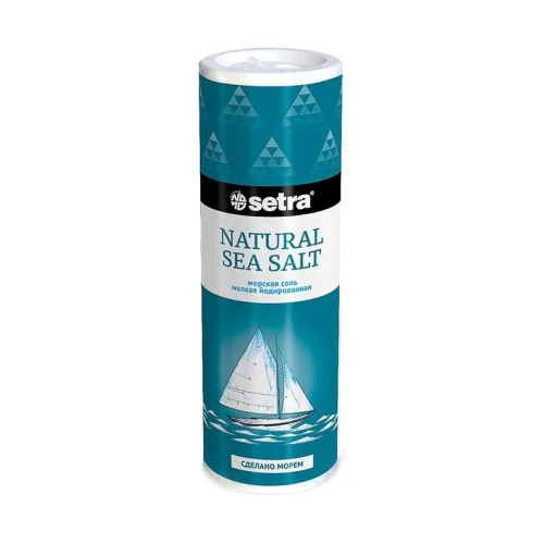 Small iodized sea salt
