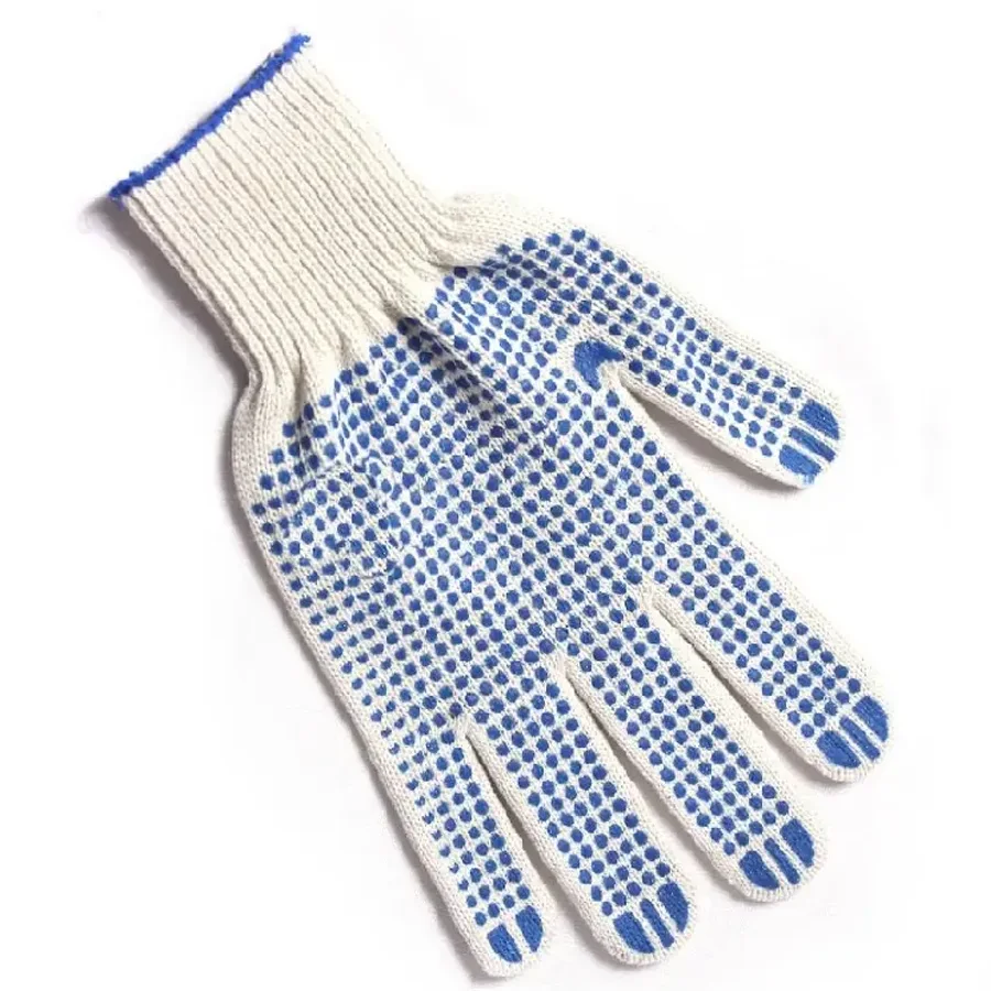 Gloves x / b with PVC 4 thread