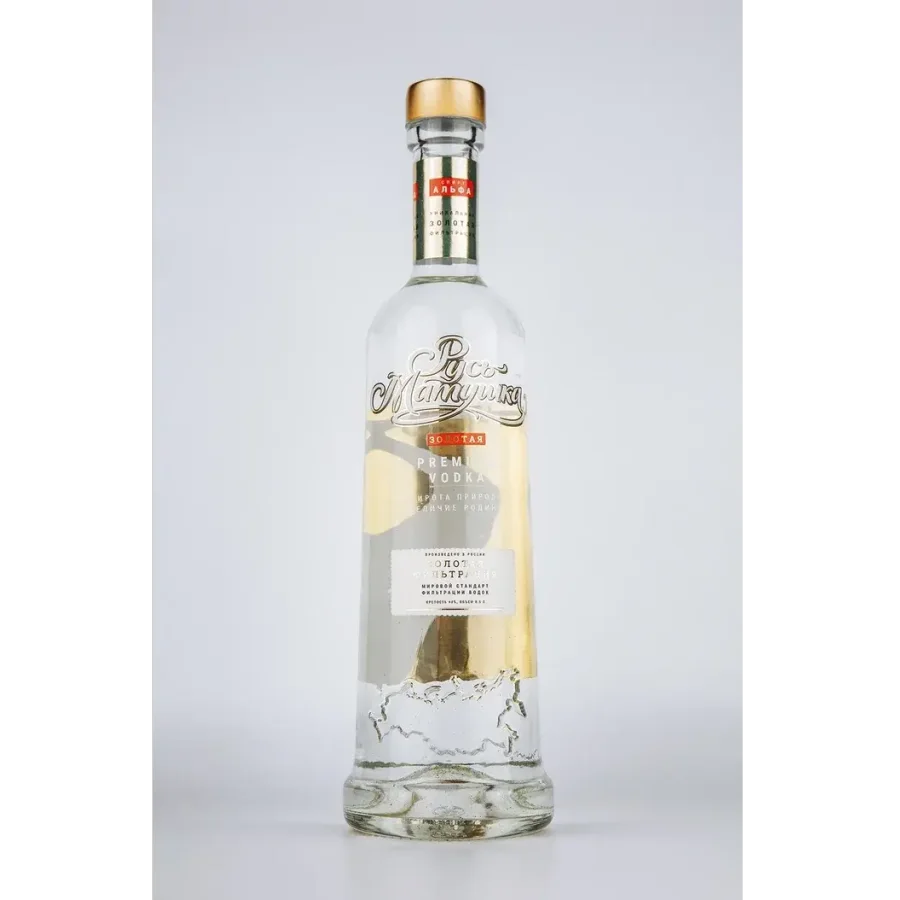 Vodka "Rus Mother Premium Golden" 0.7