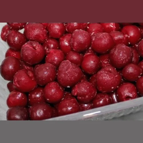 Fresh frozen cherries, used, (1 kg)