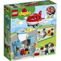 Конструктор LEGO DUPLO Самолет и аэропорт 10961