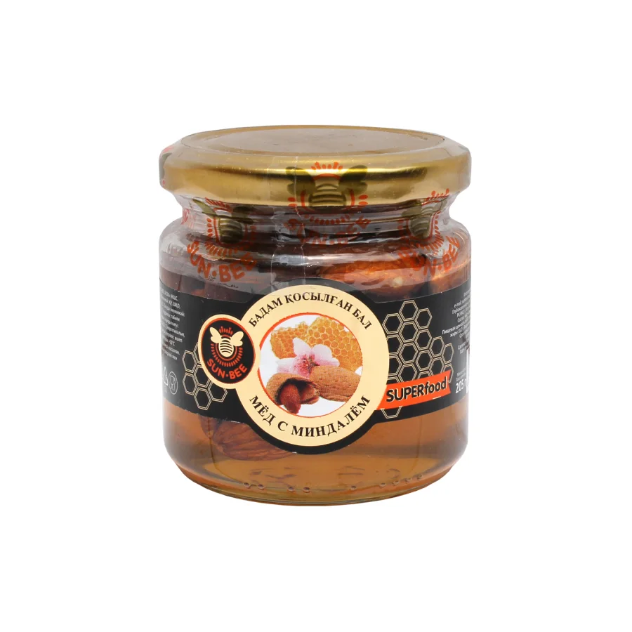 Honey with Almonds 205 gr.