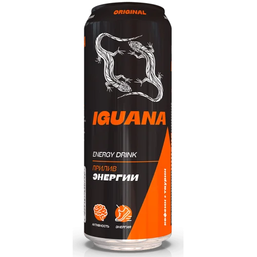 Iguana Original classic taste of invigorating energy
