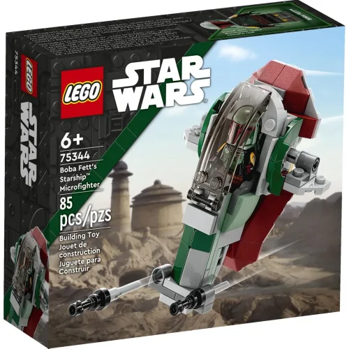 Конструктор LEGO Star Wars Звездный микроистребитель Бобы Фетта 75344