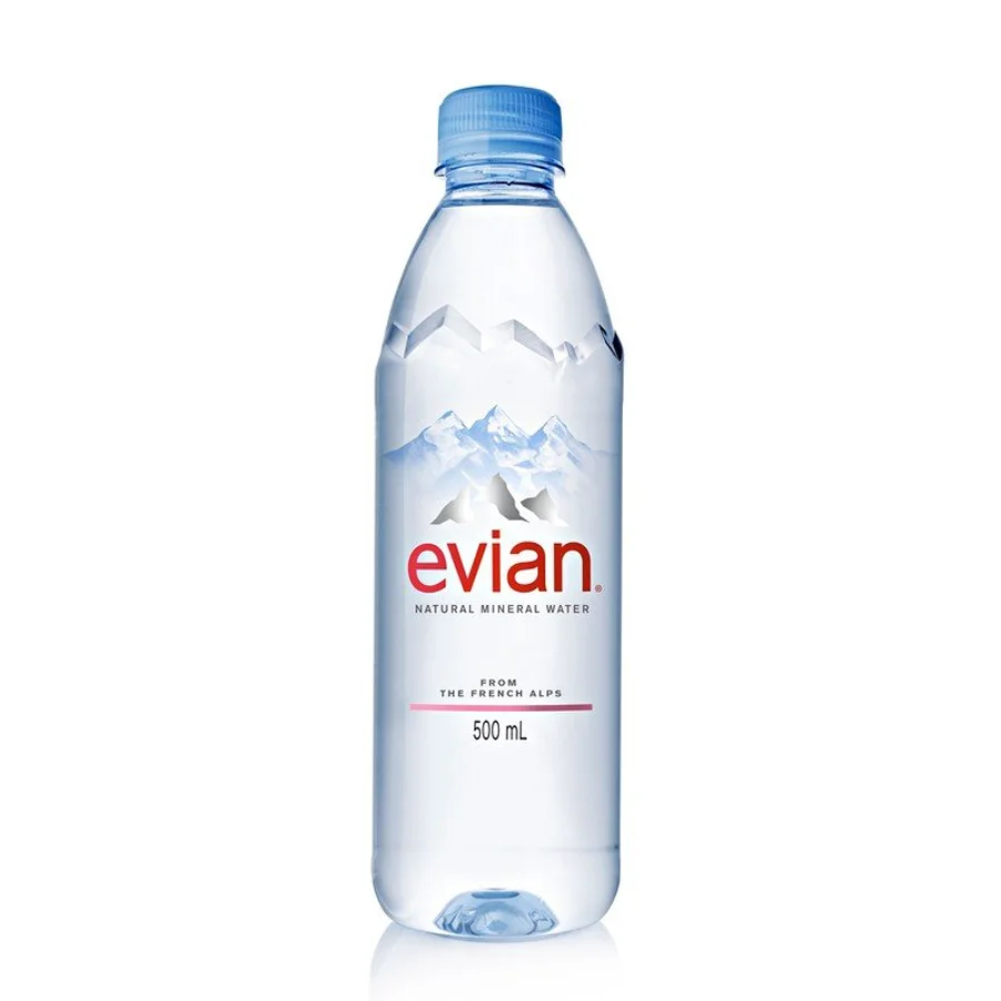 Evian water 0.5l without gas