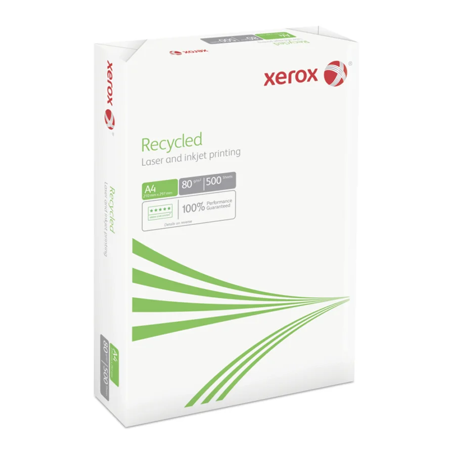 Xerox recycled A4 80 gsm photocopy paper