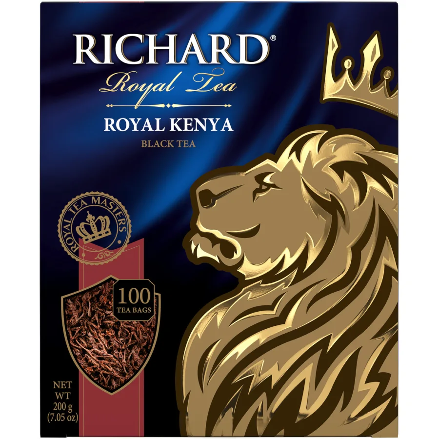Чай Richard "Royal Kenya" черный 100 пакетиков