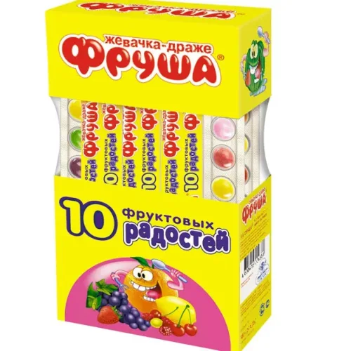 Frosha 10 fruit joys chewing-dragee