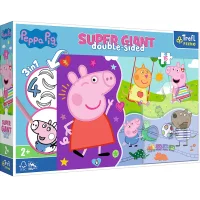 Peppa Pig: Meeting SUPER GIANT Double-sided puzzle Trefl 42003