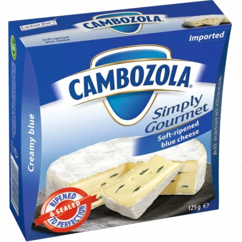 Soft cheese with mold Cambozola