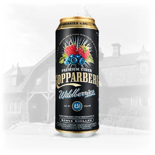 Cider Kopparberg with flavor of forest berries