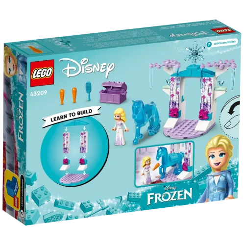 Конструктор LEGO Disney Princess Ледяная конюшня Эльзы и Нокка, 53 детали, 4+, 43209