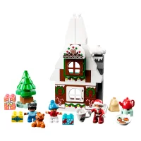 Конструктор LEGO DUPLO Пряничный домик Деда Мороза 10976