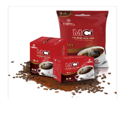 Soluble coffee 3 in 1