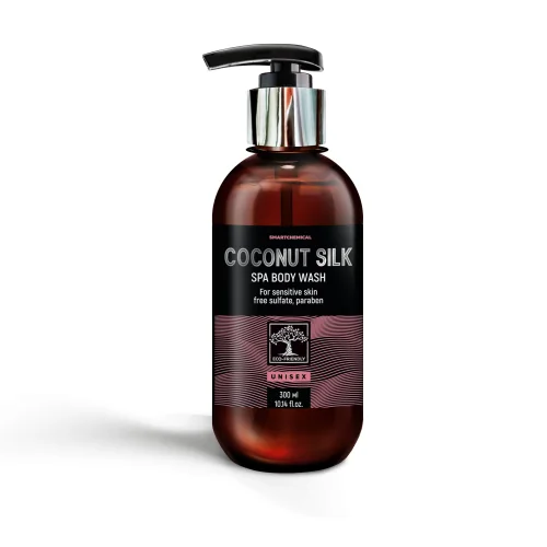 Coconut silk shower gel,used, 300 ml