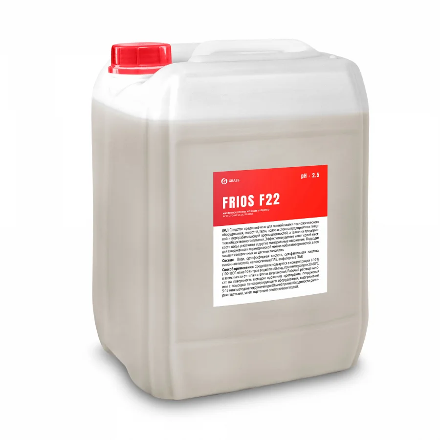 Acid foam detergent FRIOS F22