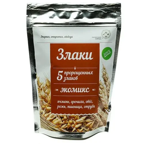 Ecomix "5 sprouted cereals", 150 gr.