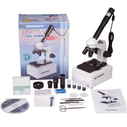 Microscope Digital Bresser Duolux 20x-1280x