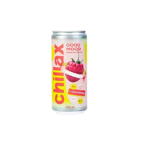 Drink bezalk. slabogaz. functional "Chillax" with Raspberry flavor, 0.33 l.