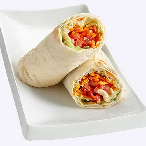 Sandwich roll with vegetables 