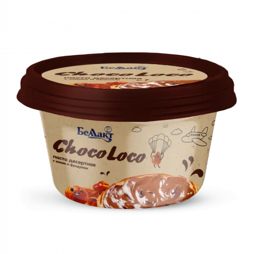 Dessert pasta "Bellact" with cocoa and hazelnuts "ChocoLoco" 25% cup 250 g