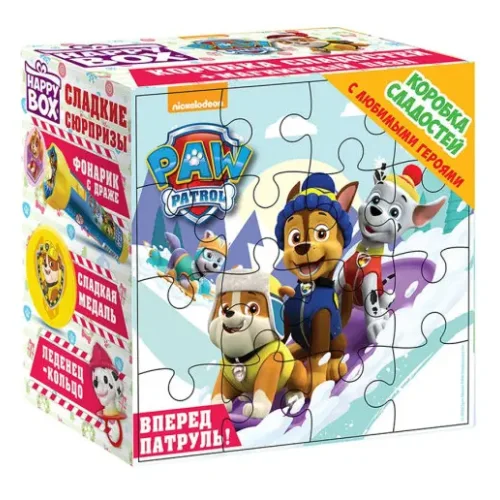 PAW PATROL HAPPY BOX Коробка сладостей