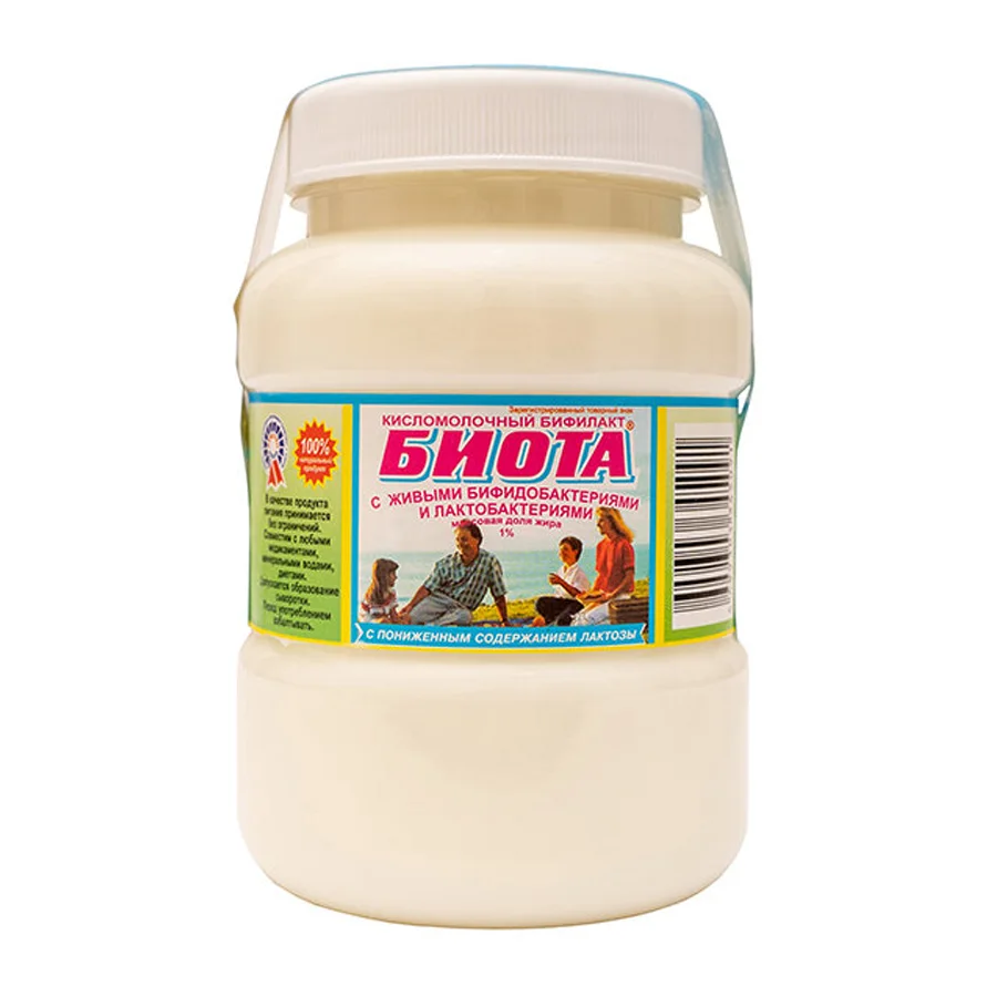 Biotilak Biot with reduced lactose content with 100% alive bifidobacteriums and lactobacteriums