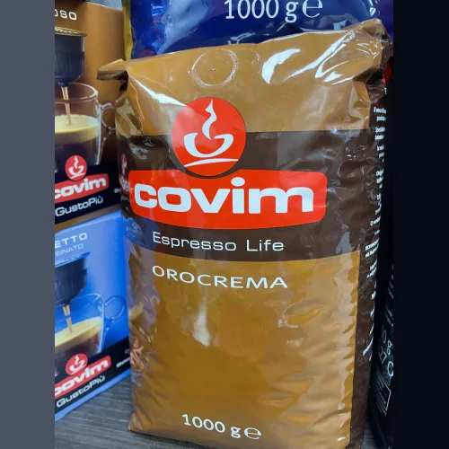 Кофе в зернах COVIM Orocrema, 1 кг, 100% Робуста