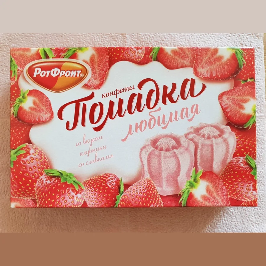 Candy Favorite Sweet Strawberry with Cream