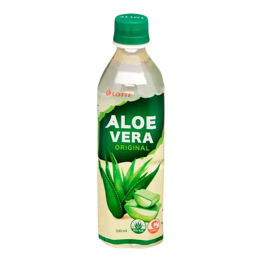 Напиток Lotte Алоэ 24% оригинал 500мл