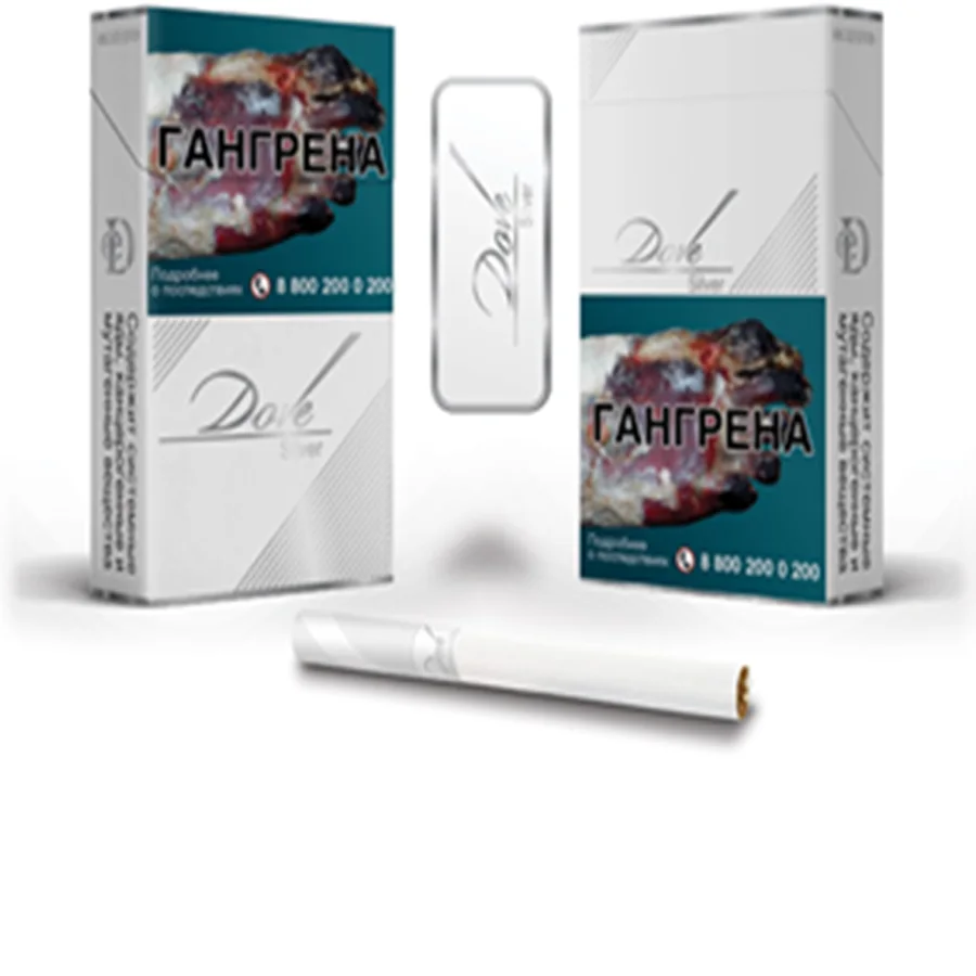Cigarettes "Dove Silver King Size Edition"