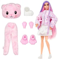 Teddy Bear Doll Barbie Cutie reveal HKR04 