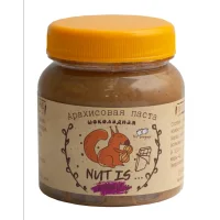 Арахисовая паста NUT шоколадная 280 гр Без сахара