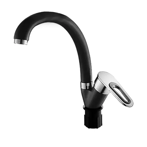 Kitchen Mixer with High Rotary Spill Everest Myth B59-274F, Black