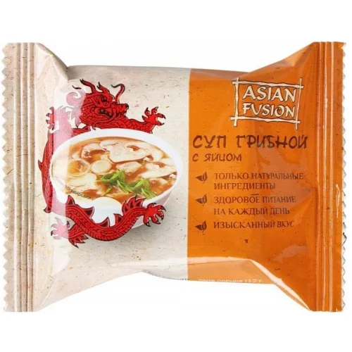 ASIANFUSION mushroom soup with egg [12g*10]