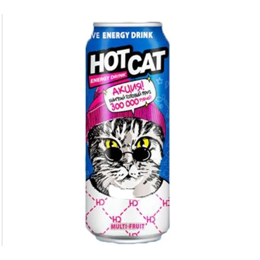 Энергетический напиток Hot Cat мультифрукт