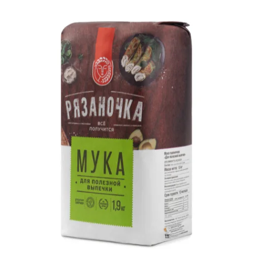 Wheat flour "Ryazanochka" for healthy baking 