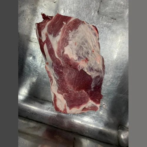 Pork shoulder blade used