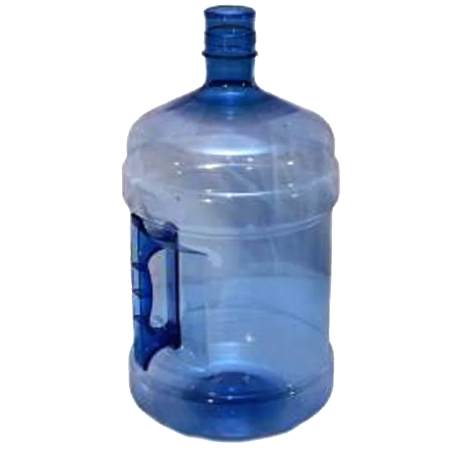 Plastic PET bottle 18.9L multi-turn, with handle