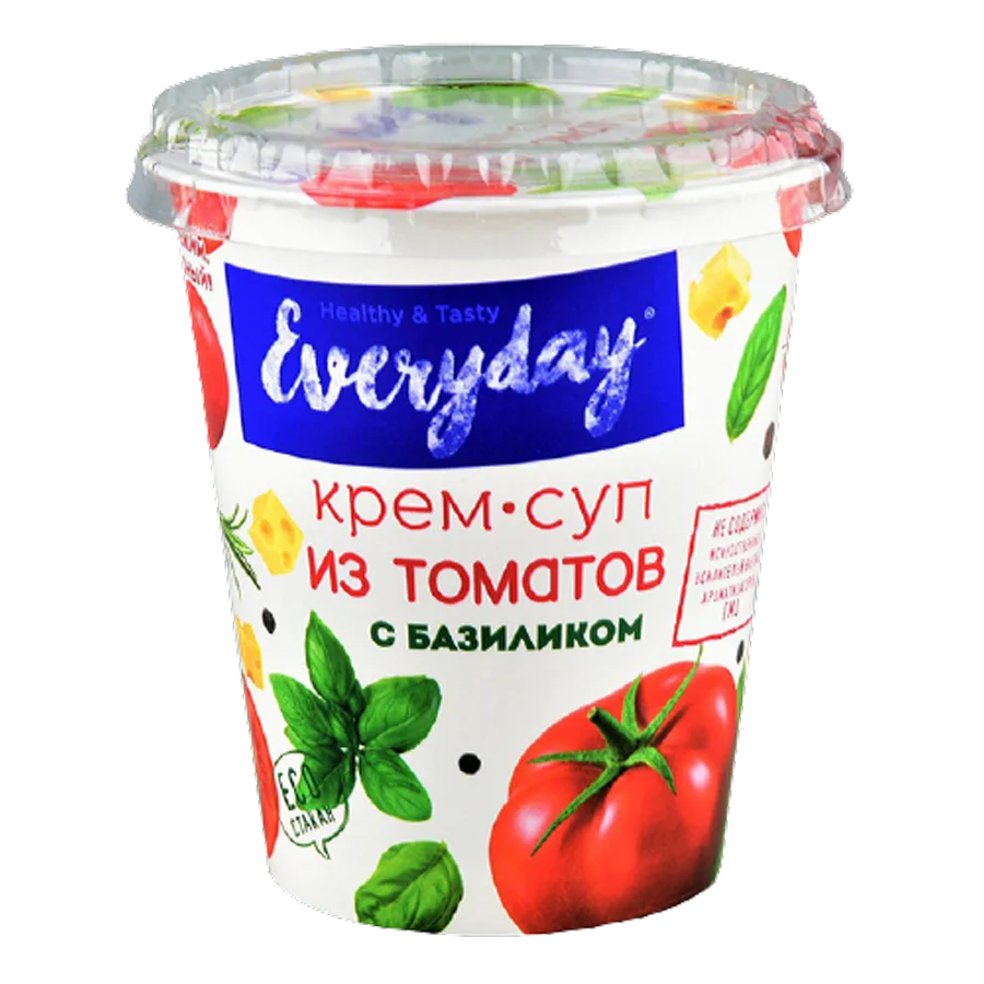 Крем-суп EVERYDAY из томатов с базиликом [т/с 36г*12]
