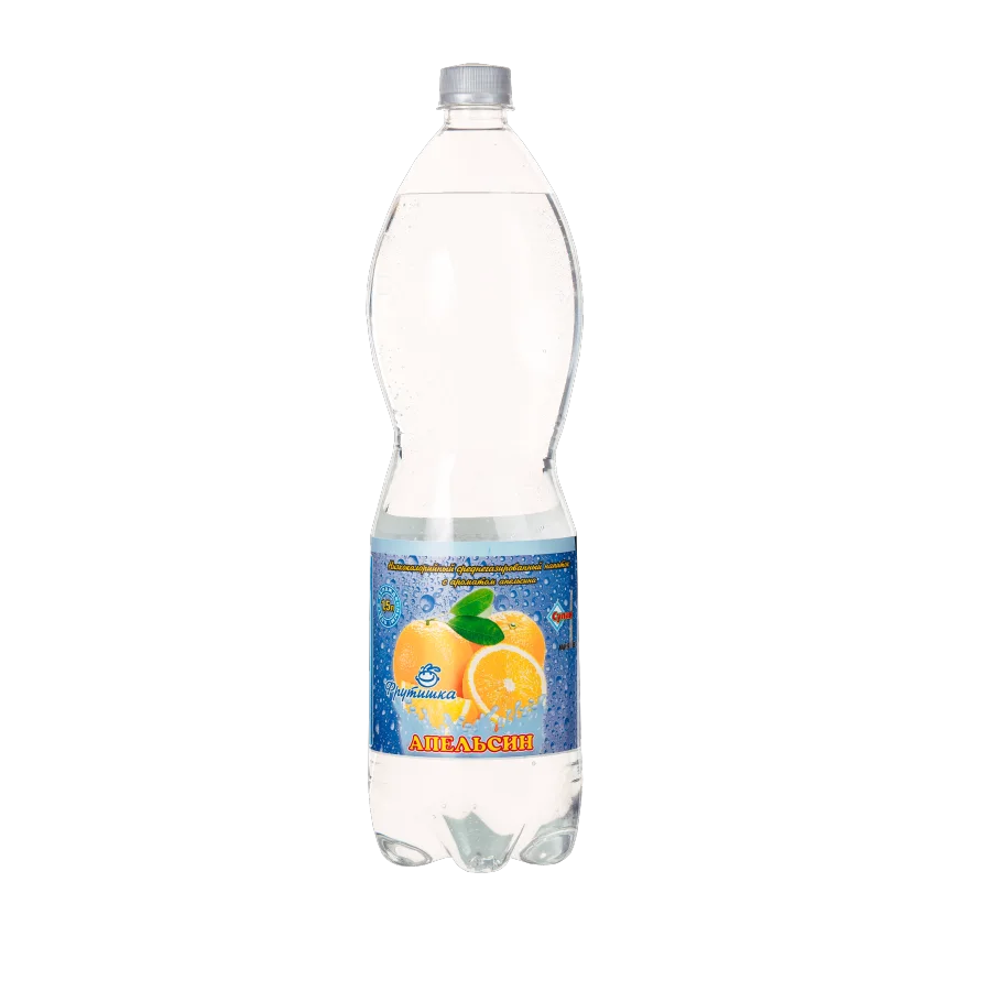 Low-calorie medium heated drink with an aroma of orange 1.5 liters
