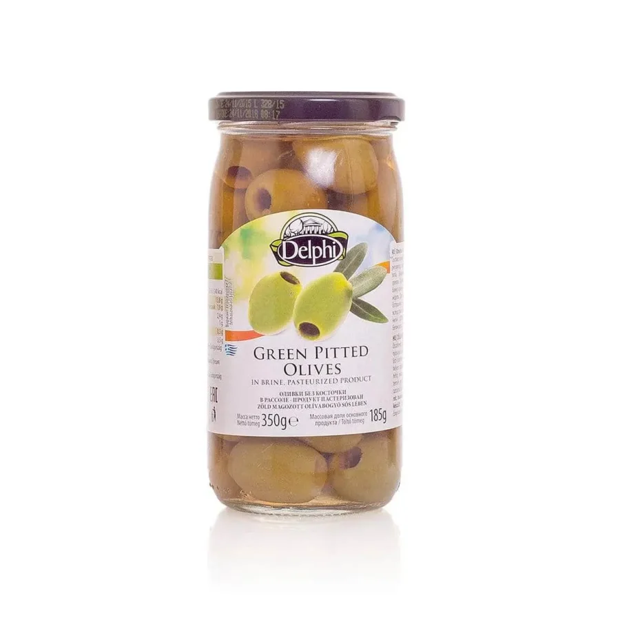 Pitted olives in DELPHI brine 350g