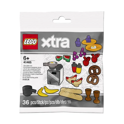 Конструктор LEGO Xtra Дополнительные элементы Еда 40465