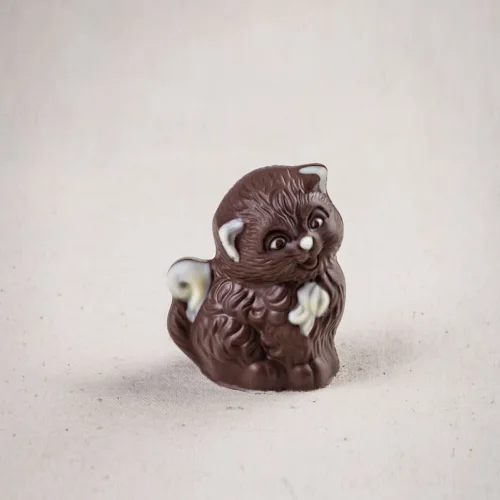 Шоколадная фигура Кошка mini